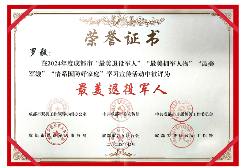 最美退役军人